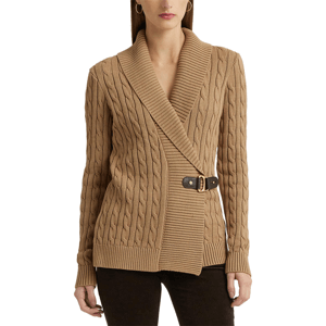 Lauren Ralph Lauren Buckled Cotton Sweater